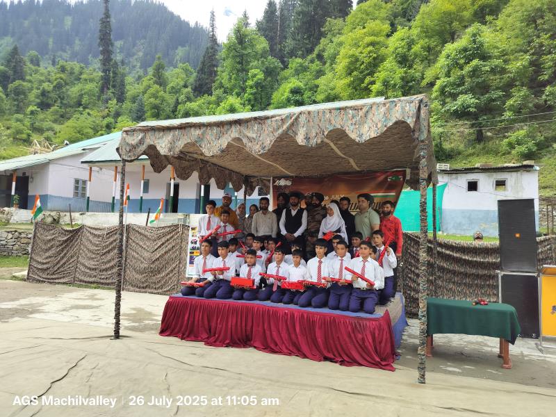 KARGIL VIJAY DIWAS CELEBRATED AT AGS RAGHAVAN ON 26 JULY 2025