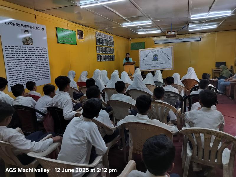 WORLD DAY AGAINST CHILD LABOUR CELEBRATED AT AGS RAGHAVAN ON 12 JUN 2025