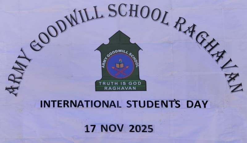 INTERNATIONAL STUDENTS DAY CELEBRATED AT AGS RAGHAVAN ON 17 NOV 25 