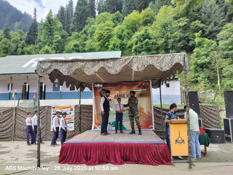 KARGIL VIJAY DIWAS CELEBRATED AT AGS RAGHAVAN ON 26 JULY 2025