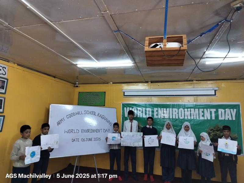 WORLD ENVIRONMENT DAY CELEBRATED AT AGS RAGHAVAN ON 05 JUN 2025