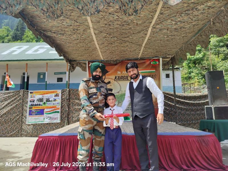 KARGIL VIJAY DIWAS CELEBRATED AT AGS RAGHAVAN ON 26 JULY 2025
