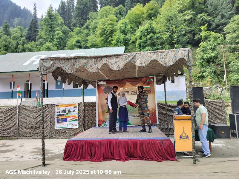 KARGIL VIJAY DIWAS CELEBRATED AT AGS RAGHAVAN ON 26 JULY 2025
