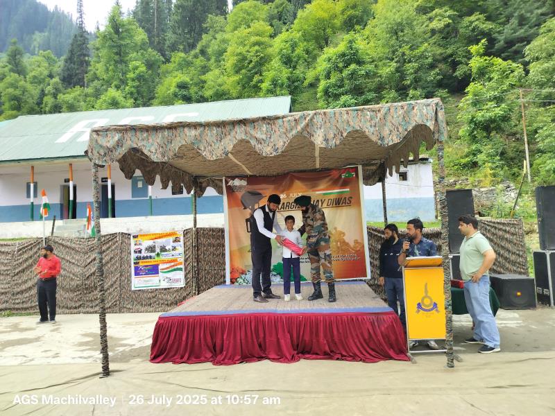 KARGIL VIJAY DIWAS CELEBRATED AT AGS RAGHAVAN ON 26 JULY 2025