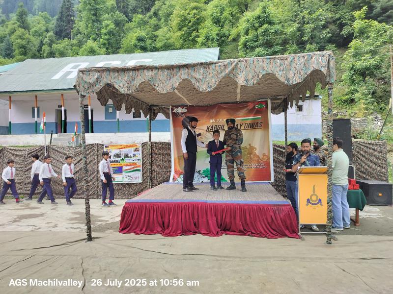 KARGIL VIJAY DIWAS CELEBRATED AT AGS RAGHAVAN ON 26 JULY 2025