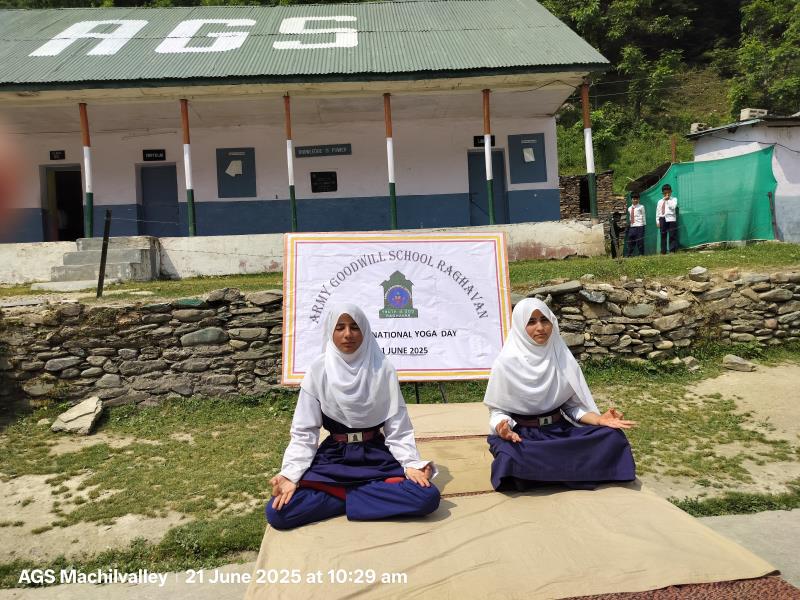 INTERNATIONAL YOGA DAY CELEBRATED AT AGS RAGHAVAN ON 21 JUNE 2025