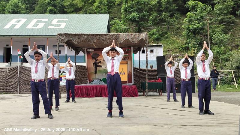 KARGIL VIJAY DIWAS CELEBRATED AT AGS RAGHAVAN ON 26 JULY 2025