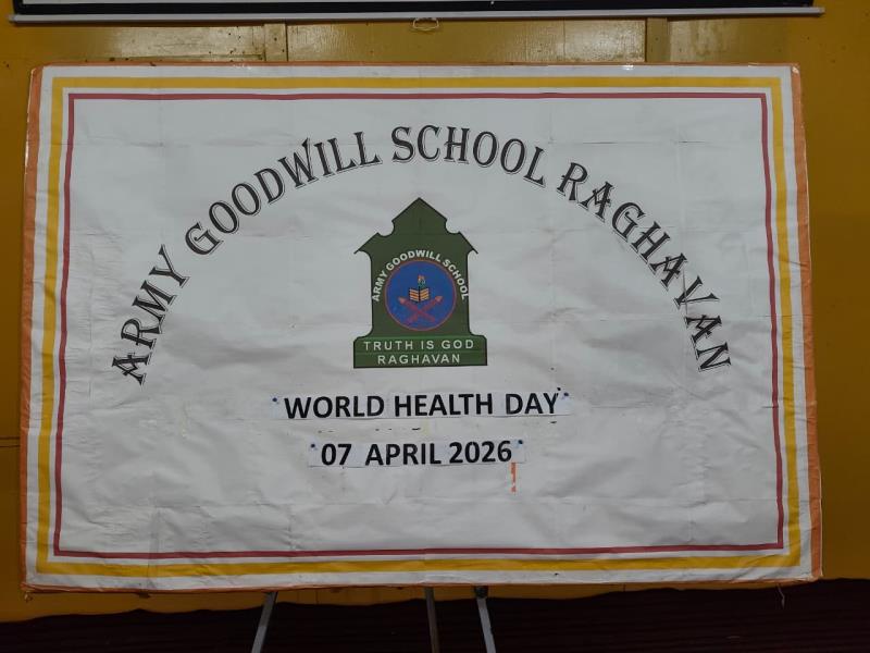 WORLD HEALTH DAY CELEBRATED AT AGS RAGHAVAN ON 07 APR 26