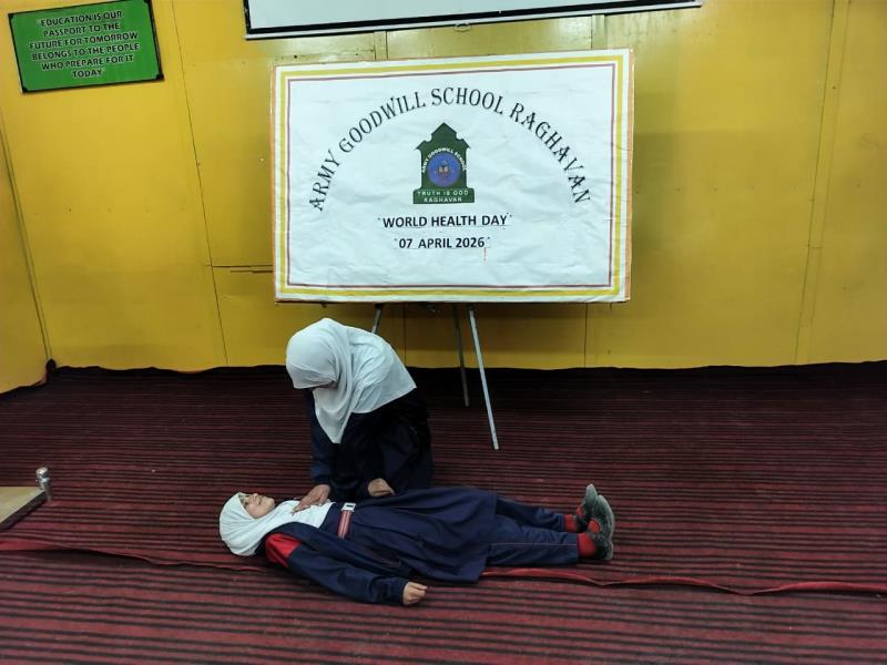 WORLD HEALTH DAY CELEBRATED AT AGS RAGHAVAN ON 07 APR 26